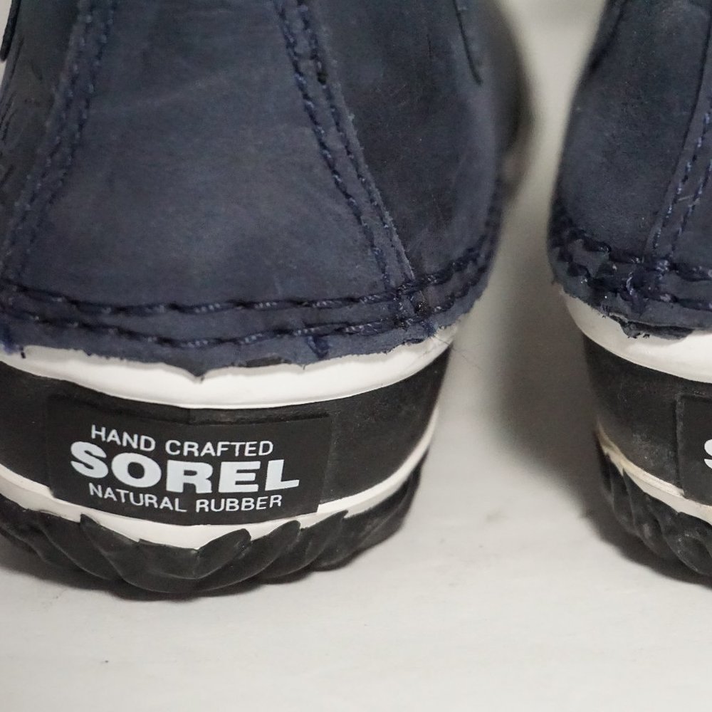 🆕SOREL Out 'N About Waterproof Chelsea Boot Navy - Picture 3 of 8